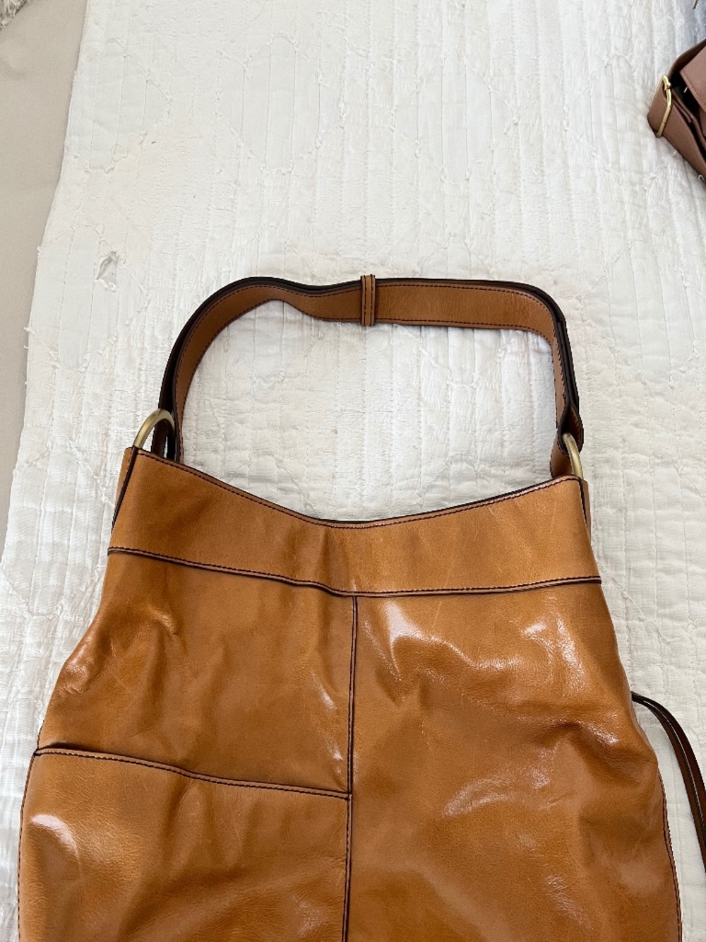 HOBO Genuine Leather Hobo Shoulder Bag